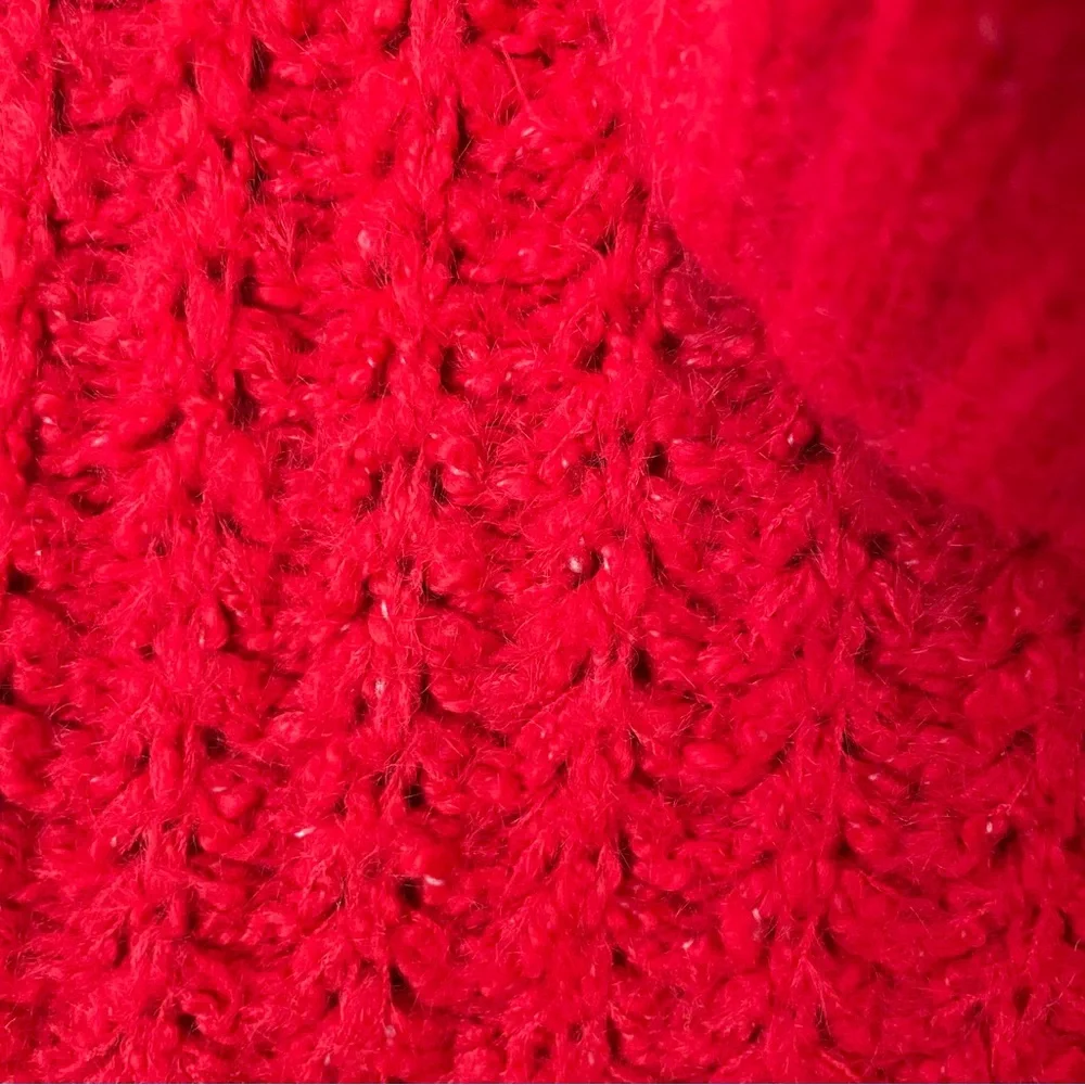 Anthropologie Maeve Cowl Neck Fuzzy Sweater